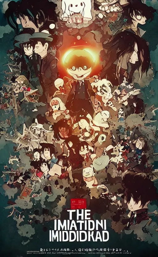 Image similar to poster for a japanese film animation called the 3 minutes to midnight, 8 k, hd, dustin nguyen, akihiko yoshida, greg tocchini, greg rutkowski, cliff chiang