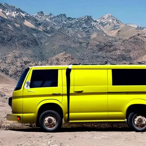 Image similar to an apple inc designed travel van
