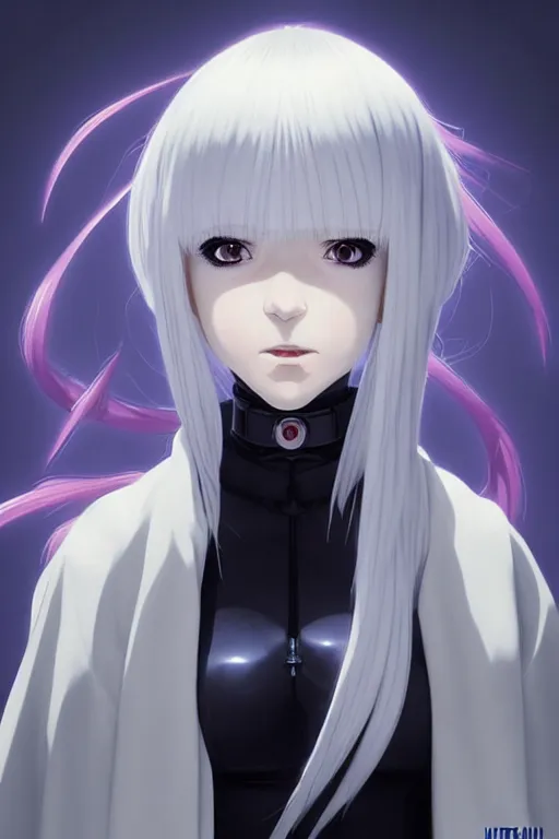 Prompt: portrait Anime cyborg girl in nun clothes, holy church Warhammer 40000, cute-fine-face, white-hair pretty face, realistic shaded Perfect face, fine details. Anime. realistic shaded lighting by Ilya Kuvshinov katsuhiro otomo ghost-in-the-shell, magali villeneuve, artgerm, rutkowski, WLOP Jeremy Lipkin and Giuseppe Dangelico Pino and Michael Garmash and Rob Rey