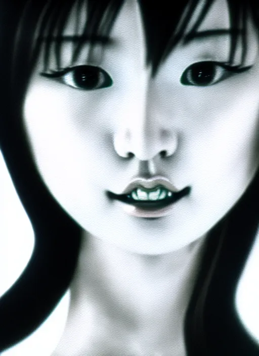 Image similar to vintage film still from Italy of pretty Asuka Saito stares in amusement at you. soft detailed painting at 16K resolution and amazingly epic visuals. epically beautiful image. amazing effect, image looks gorgeously crisp as far as it's visual fidelity goes, absolutely outstanding. vivid clarity. ultra detail. iridescent. mind-breaking. mega-beautiful pencil shadowing. beautiful face. Ultra High Definition. soft shading. soft texture. intensely beautiful.