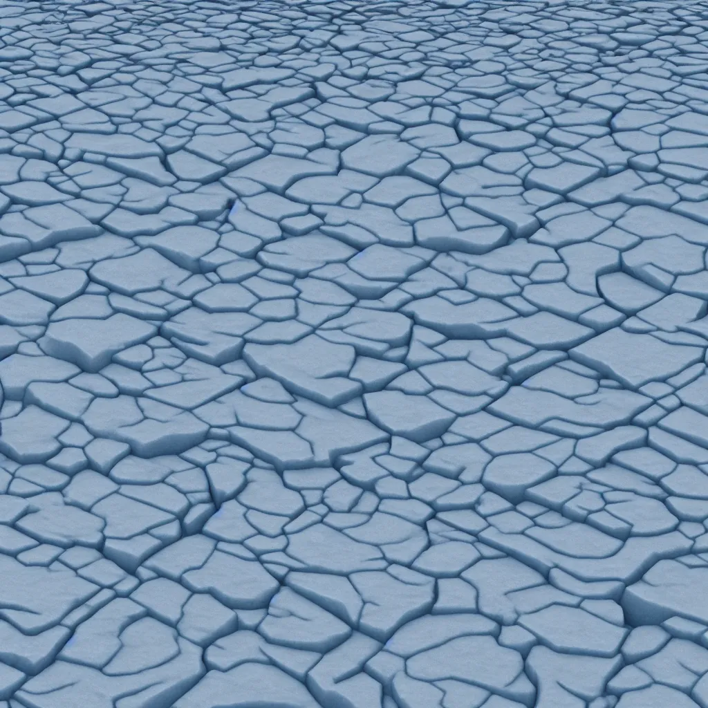 Image similar to wimmelbilder maze ice sheets in the arctic, unreal engine, octane render, isometric, very sharp