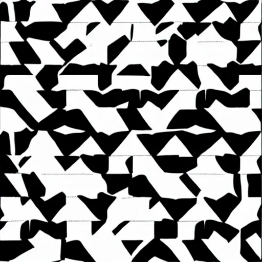 Image similar to black and white geometric pattern