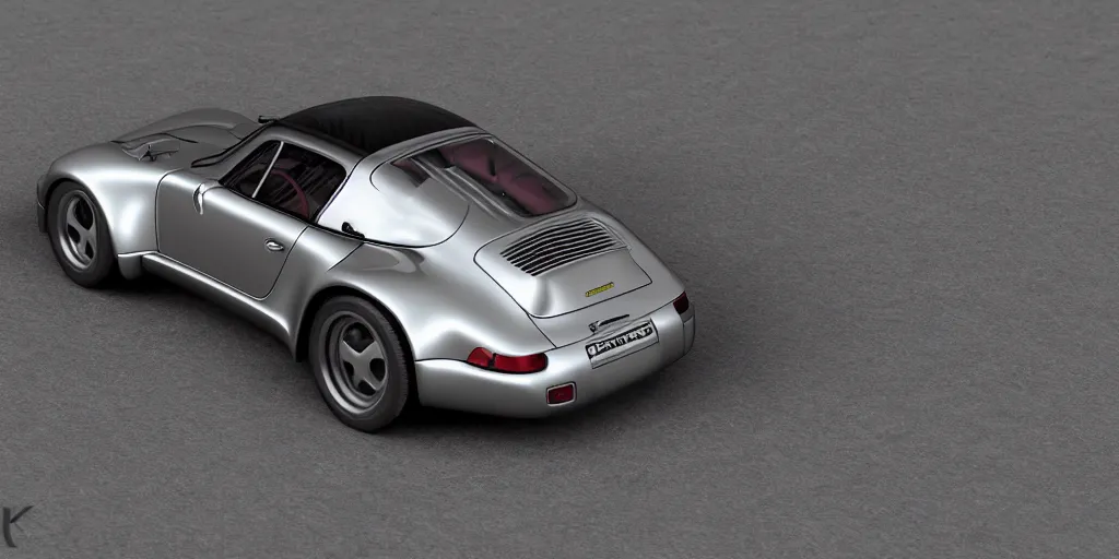 Image similar to porsche 959 with a turbine rocket engine. photo realistic 4k 35mm