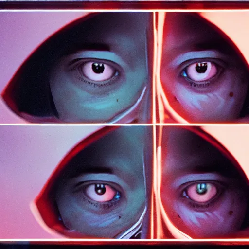 Prompt: Jodorowky's Dune movie, Paul Atreides, 55mm lens, symmetrical face, symmetrical eyes, cinematic, cinestill 400t film