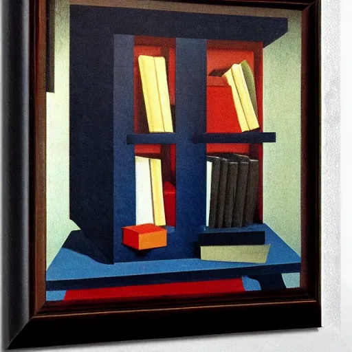 Prompt: National Book Lovers Day by René Magritte