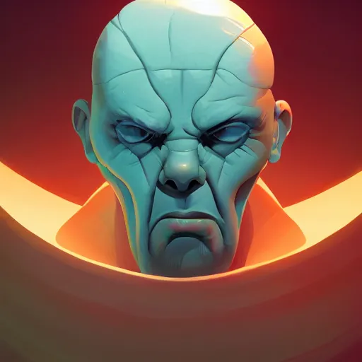 Image similar to face icon stylized minimalist the thing from another world 1 9 5 1, loftis, cory behance hd by jesper ejsing, by rhads, makoto shinkai and lois van baarle, ilya kuvshinov, rossdraws global illumination