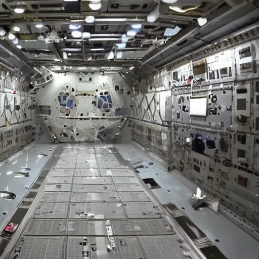Image similar to stolen photograph of the US secret space station