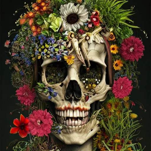 Life from death' A beautiful detailed aesthetic