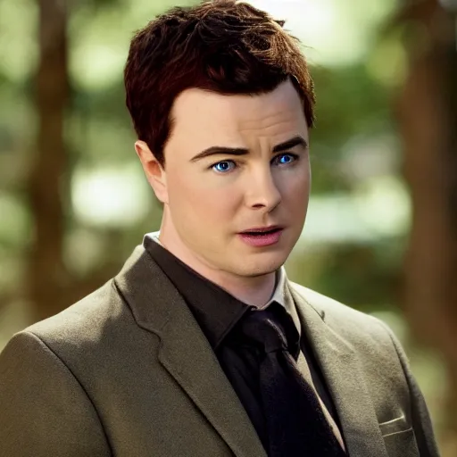 Prompt: A still of Seth MacFarlane as Carlisle Cullen in Twilight (2008), gold-colored irises