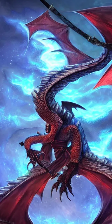 Prompt: draconic staff, dragon staff, ((((dragon head)))) on top of the staff, glowing draconic staff, epic fantasy style art, fantasy epic digital art, epic fantasy weapon art, hearthstone style art