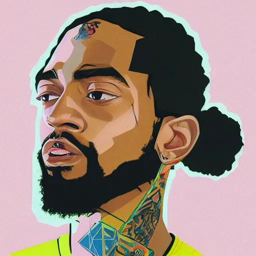 Nipsey Hussle profile picture by Sachin Teng, | Stable Diffusion | OpenArt