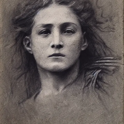 Image similar to ww 1 action heroine, by alfred stevens in charcoal