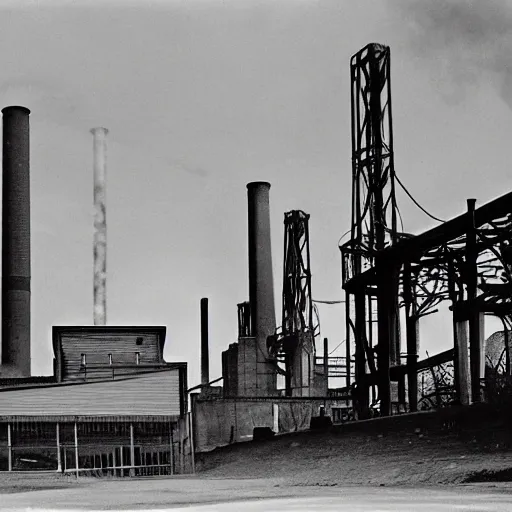 Image similar to sloss furnaces, 1 9 5 0 s,