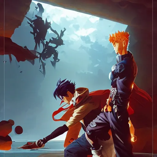 Image similar to hero world trigun, behance hd by jesper ejsing, by rhads, makoto shinkai and lois van baarle, ilya kuvshinov, rossdraws global illumination