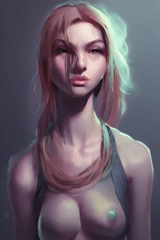 Image similar to Trending on ArtStation, NIXEU, Female, Girl, Woman