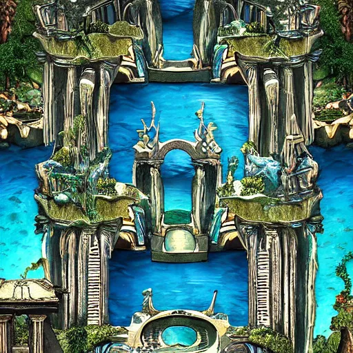 Image similar to lost city of atlantis