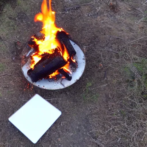 Image similar to quadcopter view of the fire