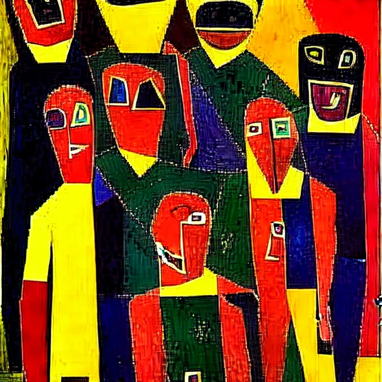 Image similar to a portrait of happy boys, by rufino tamayo