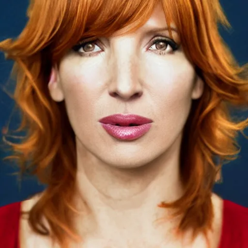 Prompt: portrait of gender flipped kelly reilly