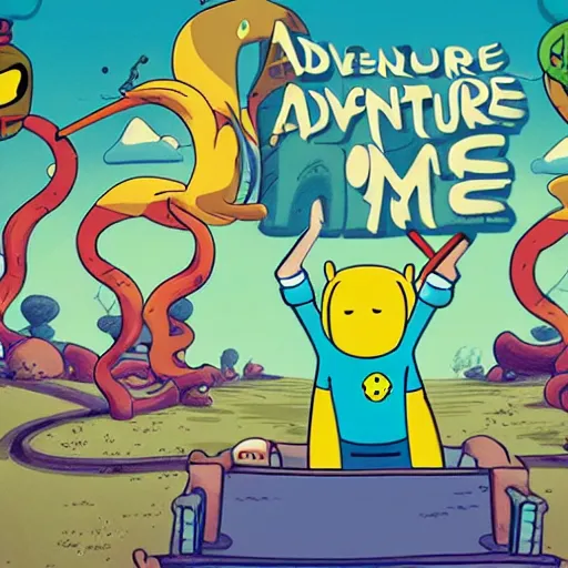 Image similar to adventure time