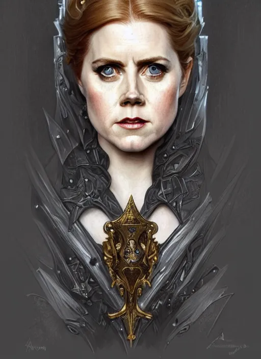 Prompt: symmetry!! portrait of amy adams as a knight, horror, fashion, dark!! intricate, elegant, highly detailed, digital painting, artstation, concept art, smooth, sharp focus, illustration, art by artgerm and greg rutkowski and alphonse mucha