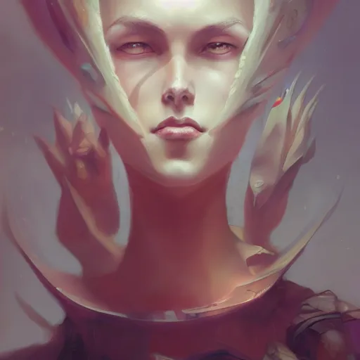 Image similar to twisted dreams portrait by peter mohrbacher and artem demura and greg rutkowski and artgerm, artstation, 4 k, detailed, gorgeous