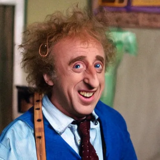 Image similar to gene wilder as a zootopia character