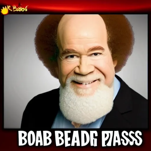 Prompt: Bob Ross bald