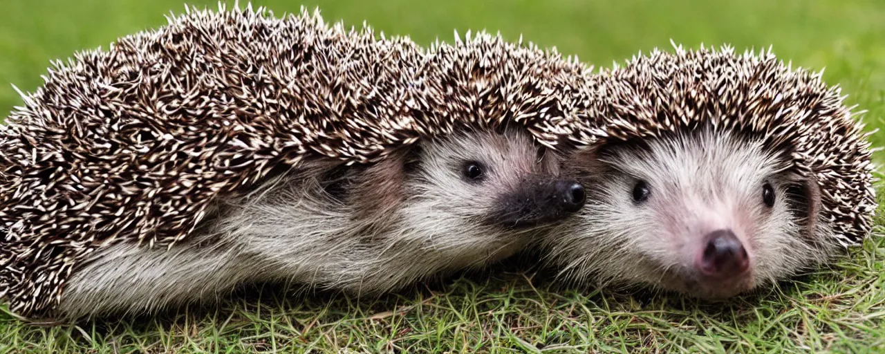 Prompt: hedgehog therapist