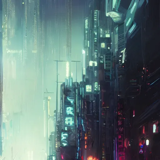 Image similar to it isn't all bad. darkness is where the stars are, set in the future 2 1 5 0, highly detailed face, very intricate, symmetrical, cinematic lighting, award - winning, painted by mandy jurgens, pan futurism, dystopian, bold colors, dark vibes, cyberpunk, groovy vibe, anime aesthetic, featured on artstation