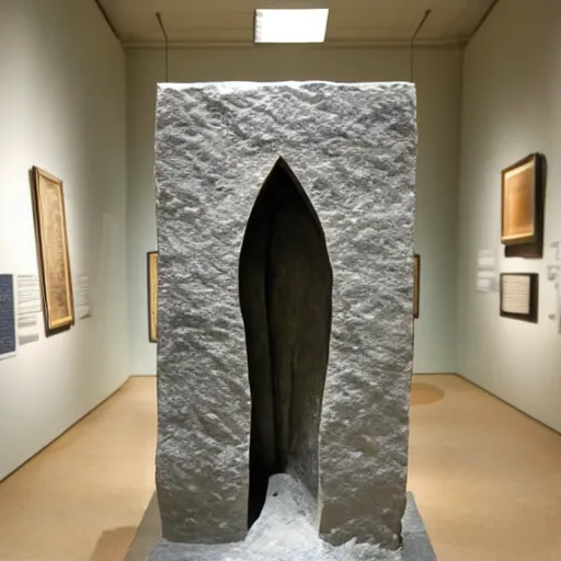 Image similar to Urinal sculpture in a museum