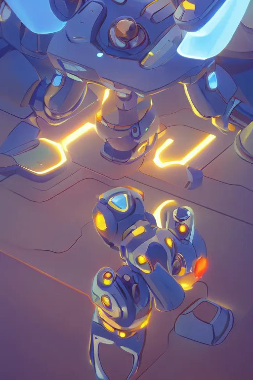 Image similar to metabots medabots medarotto medarot robot minimalist comics, behance hd by jesper ejsing, by rhads, makoto shinkai and lois van baarle, ilya kuvshinov, rossdraws global illumination ray tracing hdr radiating a glowing aura