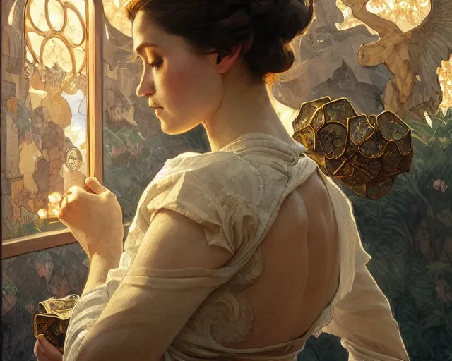 Prompt: photography of ferdinand hodler, deep focus, d & d, fantasy, intricate, elegant, highly detailed, digital painting, artstation, concept art, matte, sharp focus, illustration, hearthstone, art by artgerm and greg rutkowski and alphonse mucha