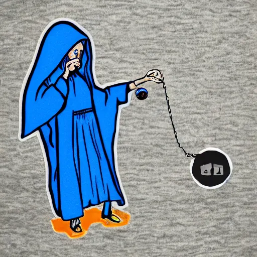 Image similar to blue nun, clutch yo - yo, trans rights