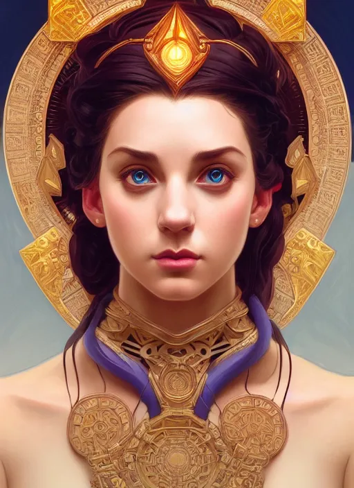 Image similar to symmetry!! portrait of beautiful goddess of super mario bros, mithology, intricate, highly detailed, dynamic lighting, digital art, digital painting, artstation, wlop, sharp focus, illustration, art by artgerm and greg rutkowski and alphonse mucha, 8 k