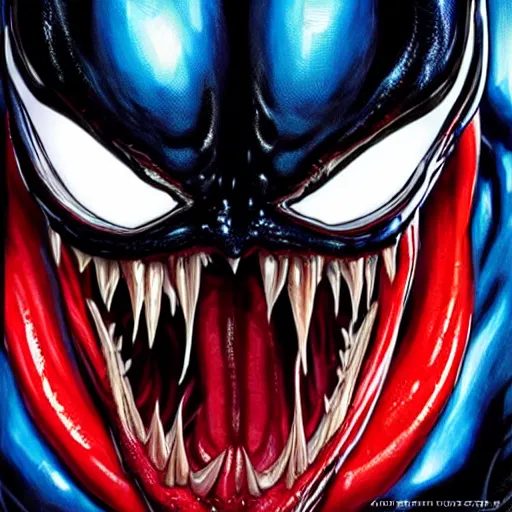 venom face wallpaper hd