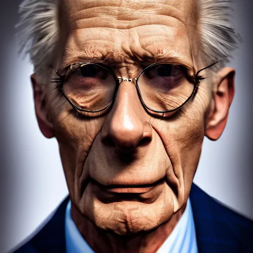 Image similar to stunning award winning hyperrealistic hdr 8 k highly detailed portrait photo of mr. smithers as a real human