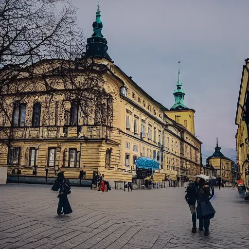 Prompt: Brno, travel photography