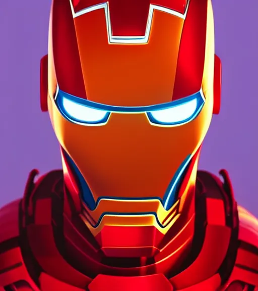 Prompt: icon stylized minimalist adam scott face iron man suit, loftis, cory behance hd by jesper ejsing, by rhads, makoto shinkai and lois van baarle, ilya kuvshinov, rossdraws global illumination