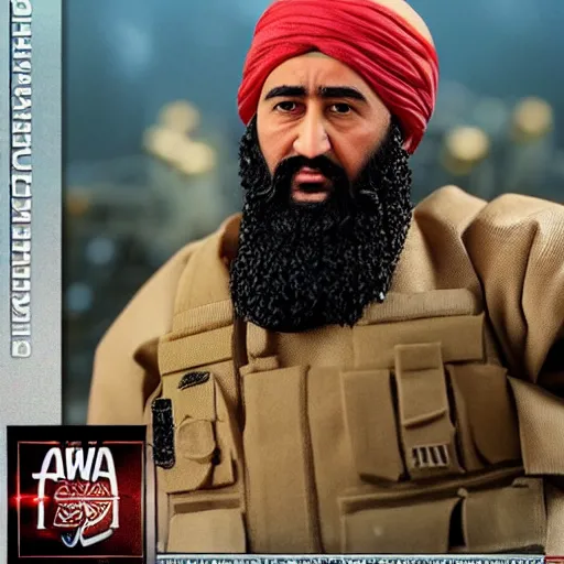 Image similar to hot toys osama bin laden