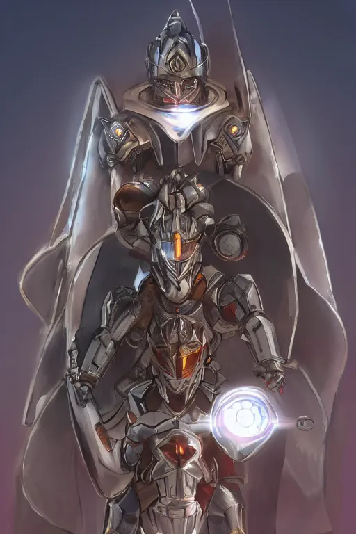 Image similar to helmet armor guardian destiny in witch queen illumination ray tracing hdr fanart arstation by sung choi robot ninja mask and eric pfeiffer and gabriel garza and casper konefal