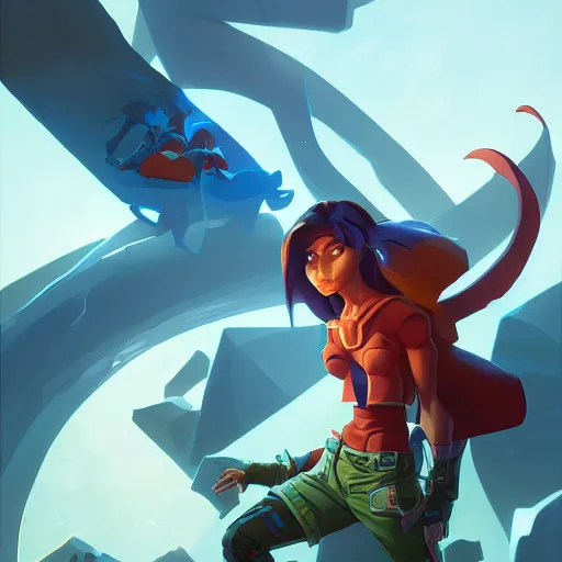 Image similar to hero world reboot 1 9 9 4, behance hd by jesper ejsing, by rhads, makoto shinkai and lois van baarle, ilya kuvshinov, rossdraws global illumination