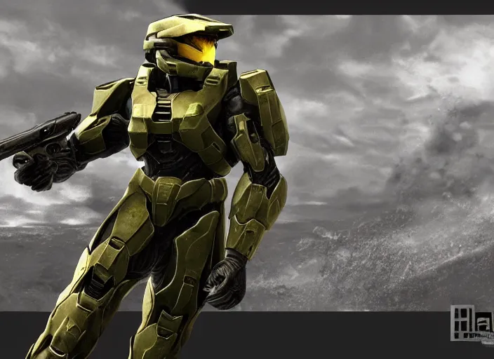 Image similar to halo 2 coagulation render by blur studios. winner.