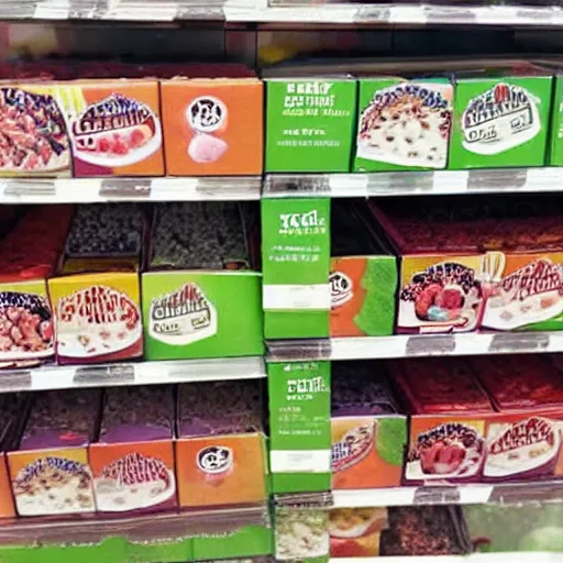 Image similar to a box of oops! all berries cereal on a grocery store shelf