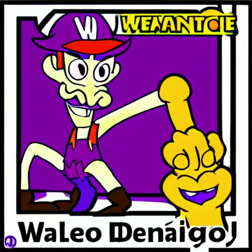 Prompt: waluigi demonology