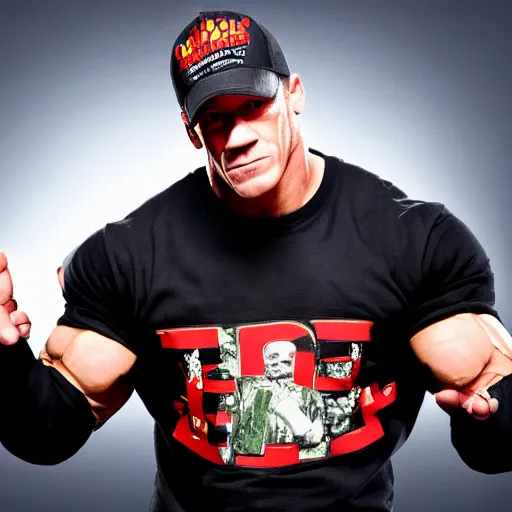 Image similar to john cena you can't see me