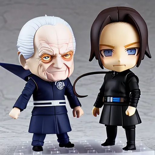 Image similar to nendoroid emperor palpatine, detailed, custom