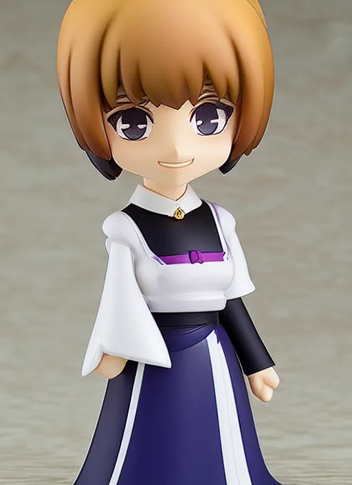 Image similar to princess diana nendoroid, well - designed, realistic lighting, anime chibi, promotional,