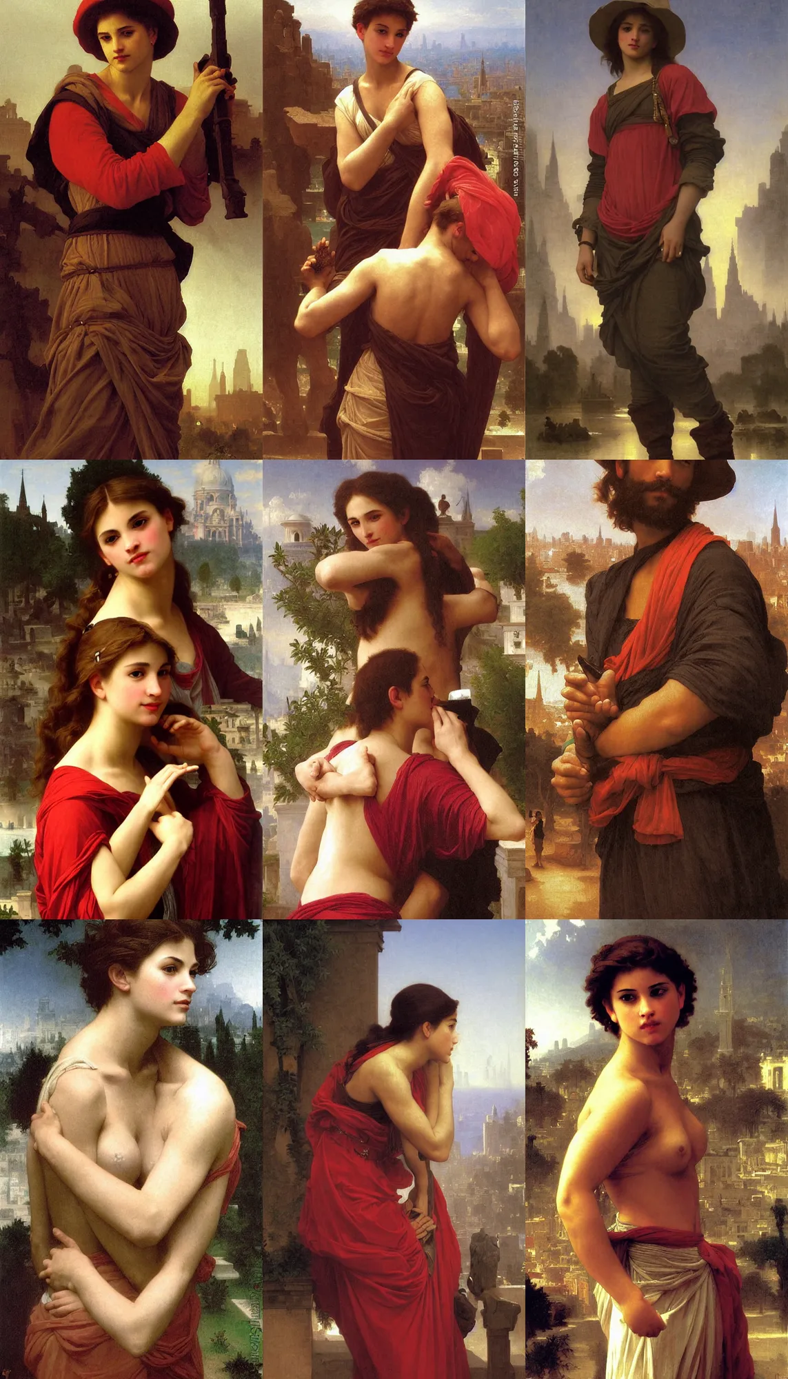 Prompt: portrait of mario!!!!!!!!!!!!!!!!!!!!!!!!!!!, detailed face, detailed painting, city background, epic scene, epic lighting, by bouguereau