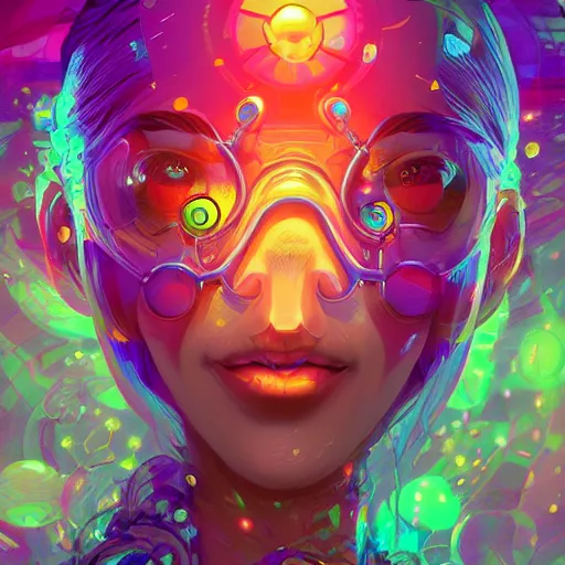 Image similar to skill magic geek inside matrix deepdream radiating a glowing aura stuff loot legends stylized digital illustration video game icon artstation lois van baarle, ilya kuvshinov, rossdraws,